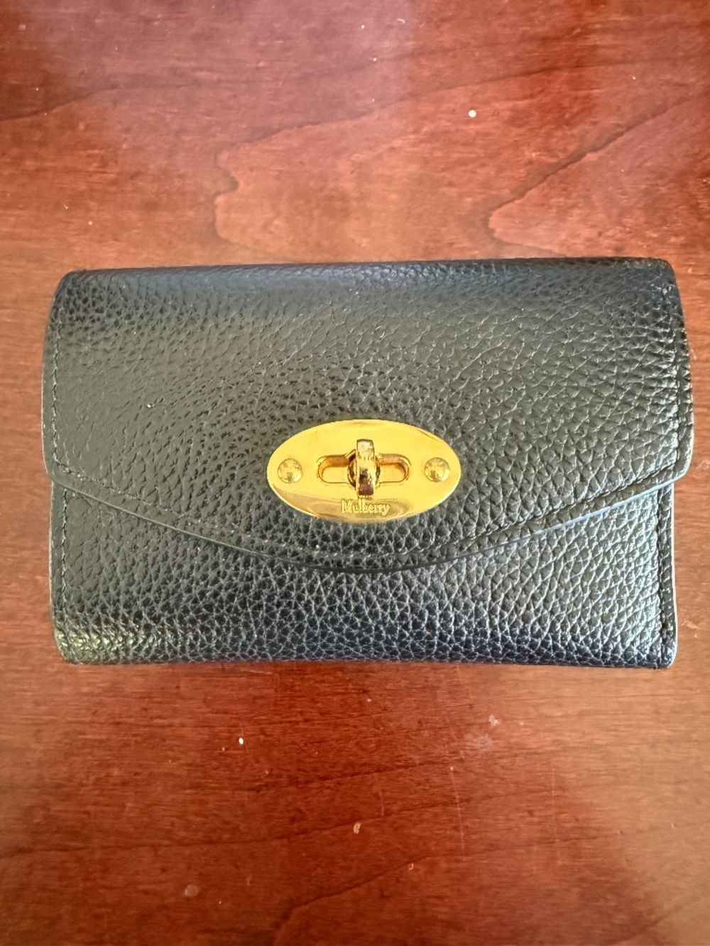Mulberry Darley Folded Multi-Card Wallet in Black - Picture 3 of 4